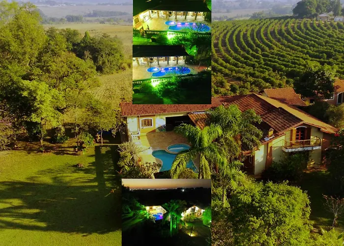 Chacara Tamo Na Mio, Confortavel Casa De Campo Para Familias Com Wifi, Max 15 Pessoas