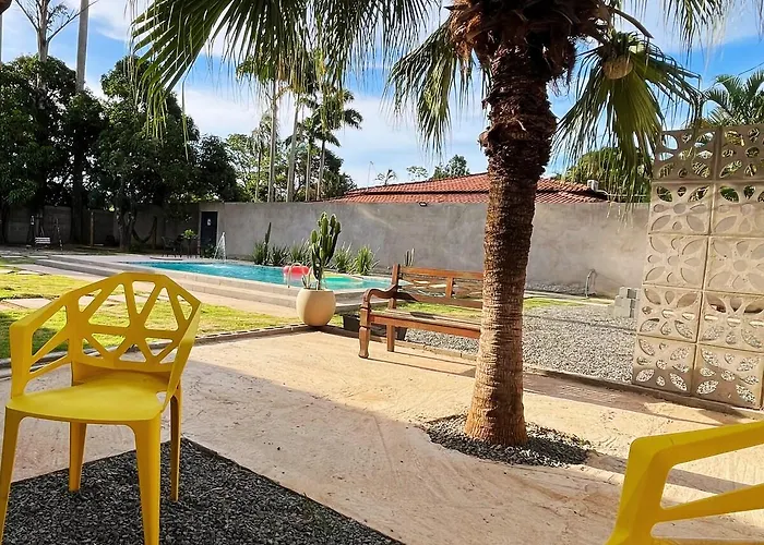 Casa Palm Refúgio apenas 10 min da cidade
